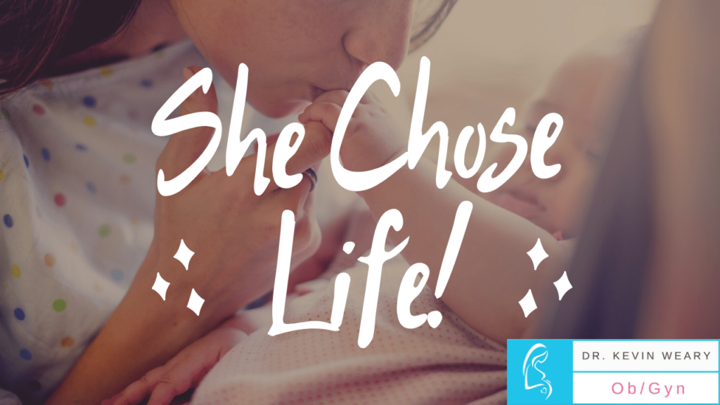 A Wonderful Story of Someone Who Chose Life Over Abortion